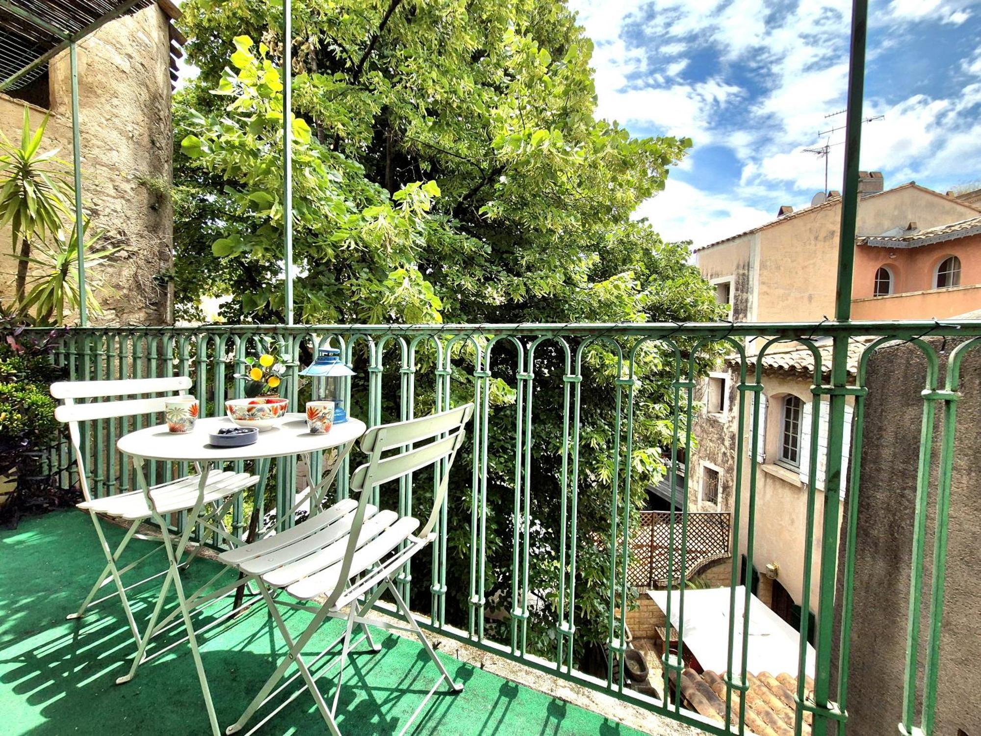 L'artiste - Balcon - Clim Apartment Nimes
